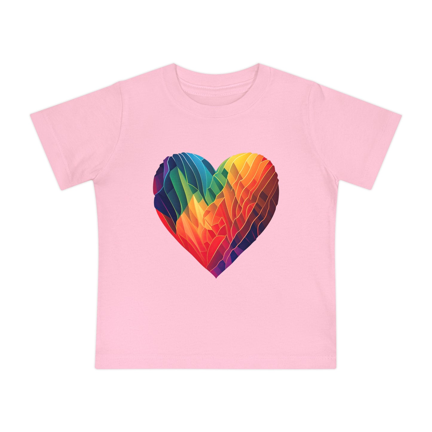 Baby Short Sleeve Heart T-Shirt