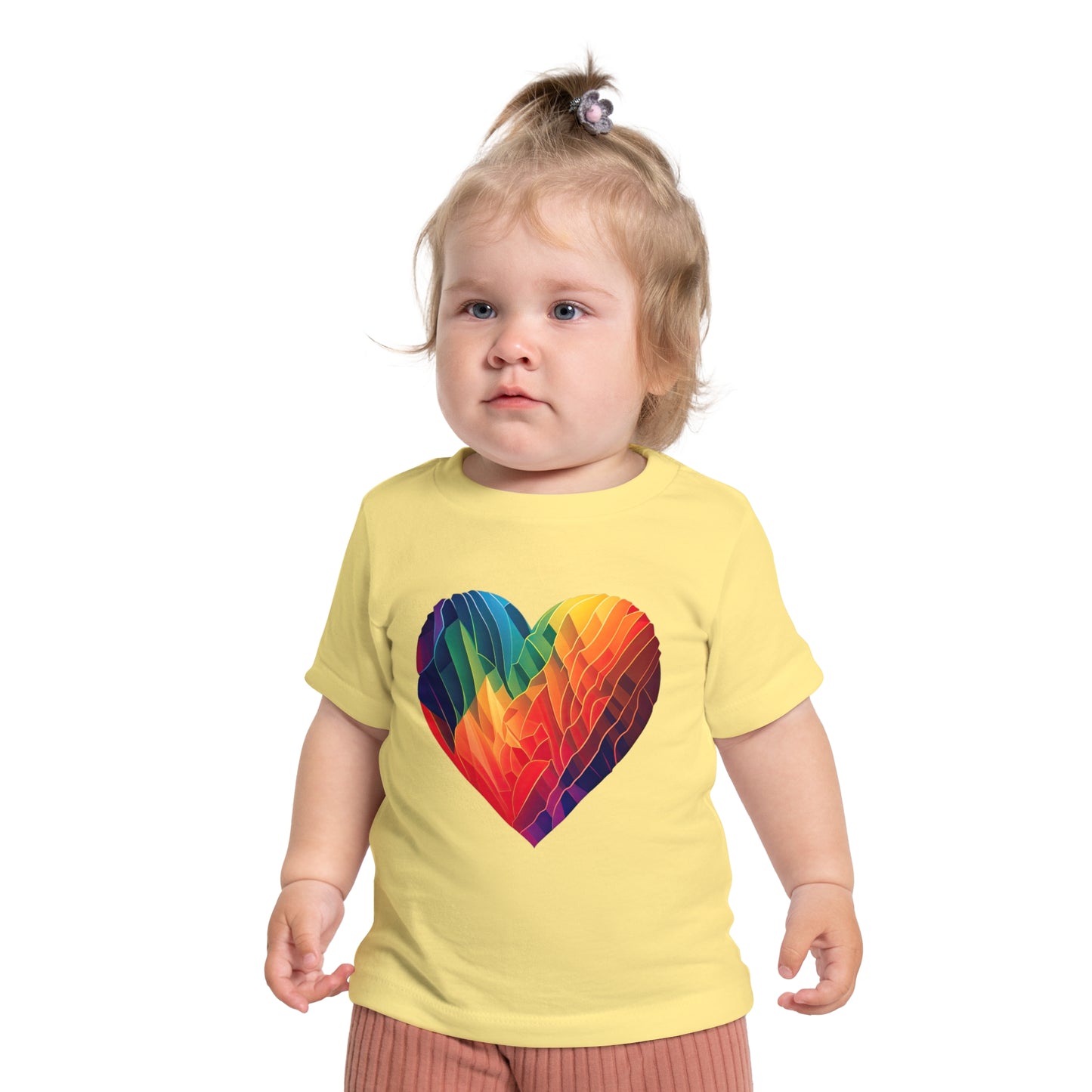 Baby Short Sleeve Heart T-Shirt