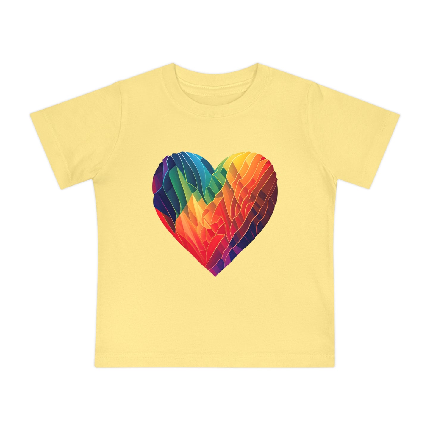 Baby Short Sleeve Heart T-Shirt