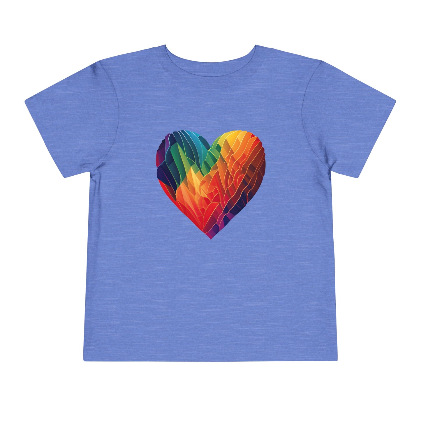 Toddler Short Sleeve Heart Tee