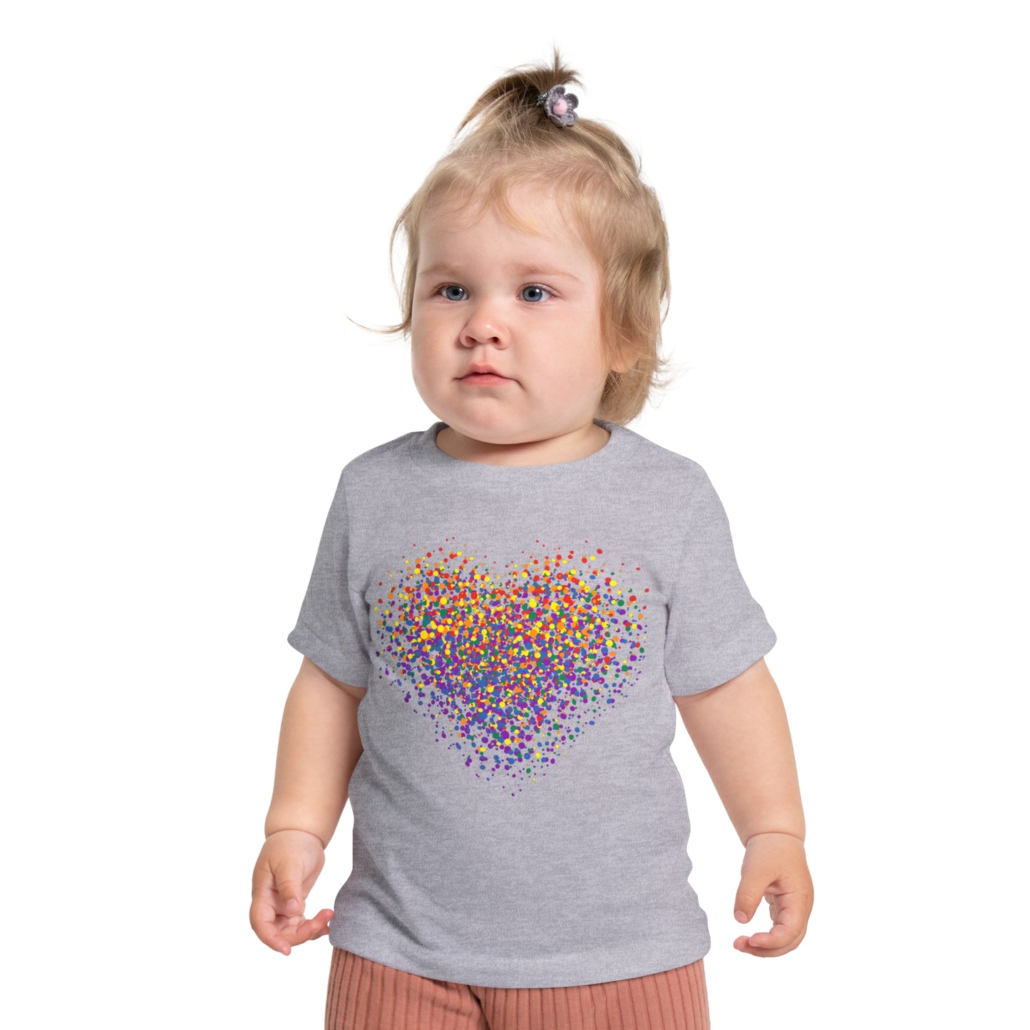 Baby Graffiti Heart Short Sleeve T-Shirt