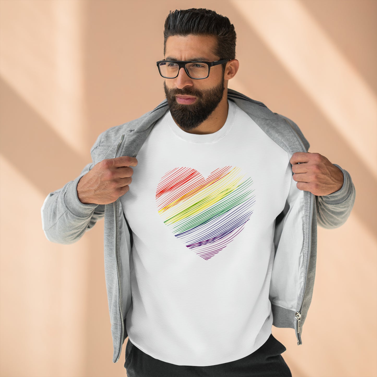 Heart Crewneck Sweatshirt - The Inclusive Collective