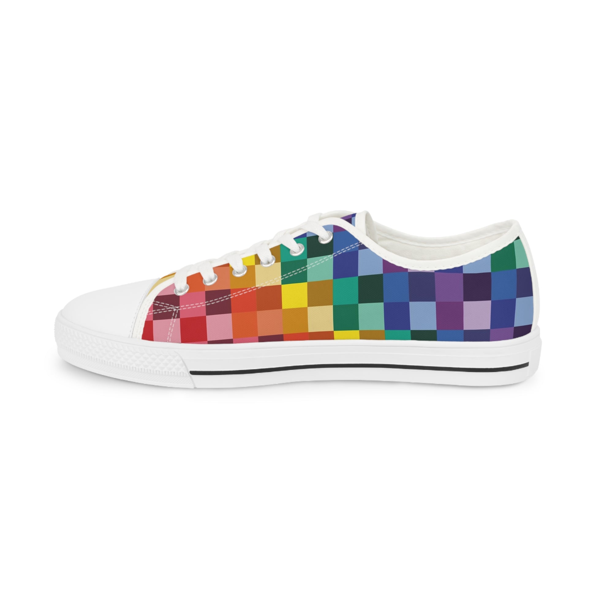 Rainbow Low Top Sneakers - The Inclusive Collective