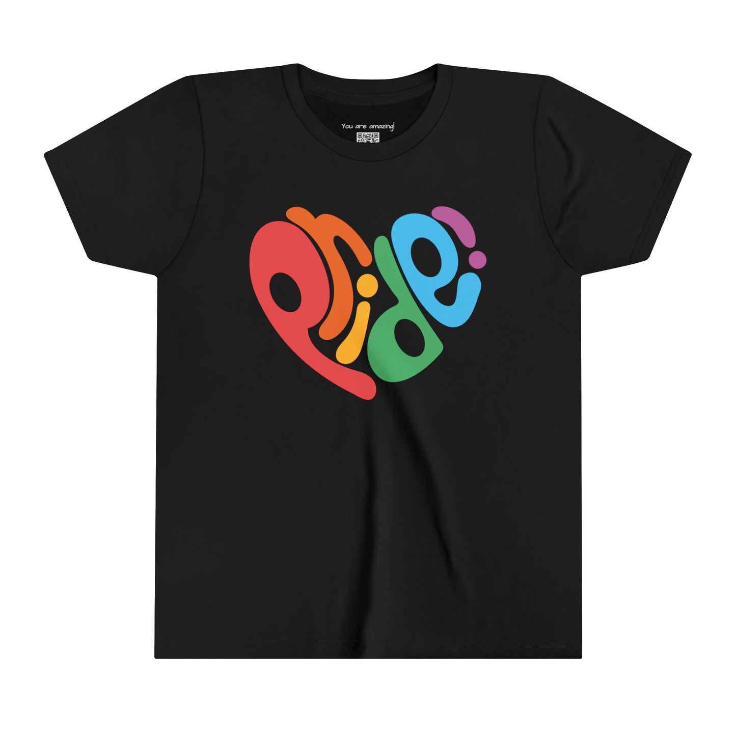 Youth Short Sleeve Pride! Heart Tee