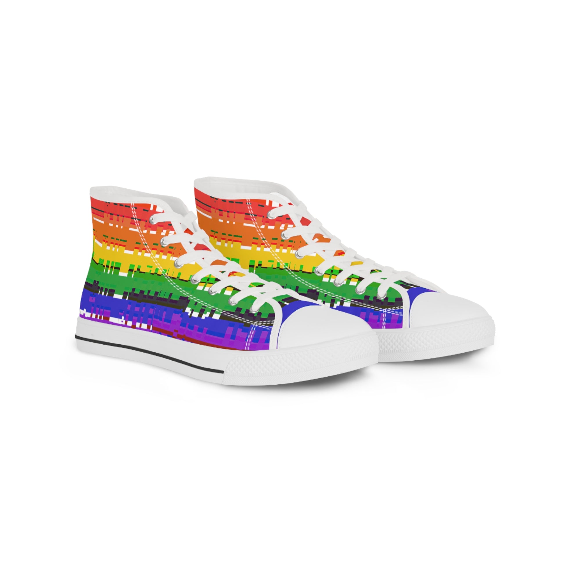 Rainbow High Top Sneakers - The Inclusive Collective