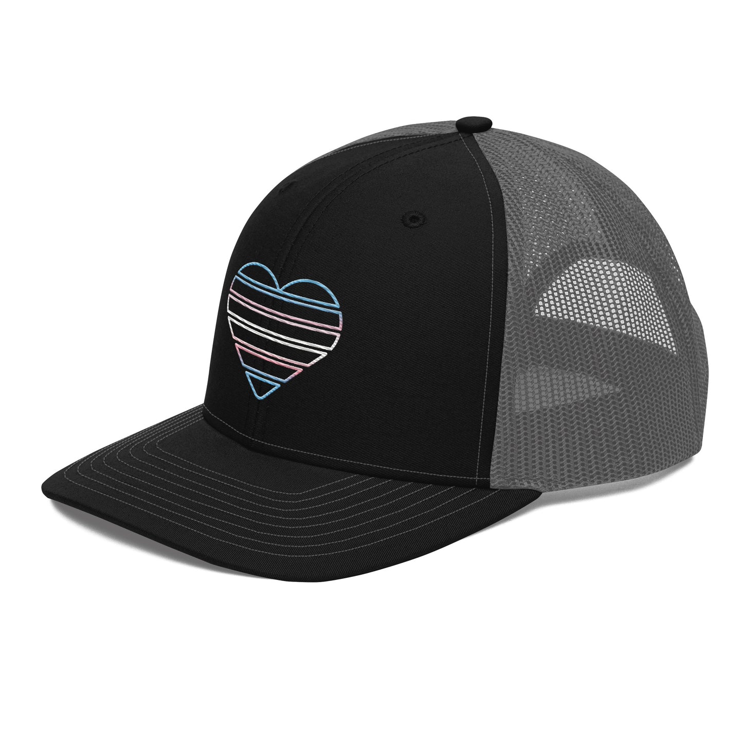 Trans Heart Trucker Hat