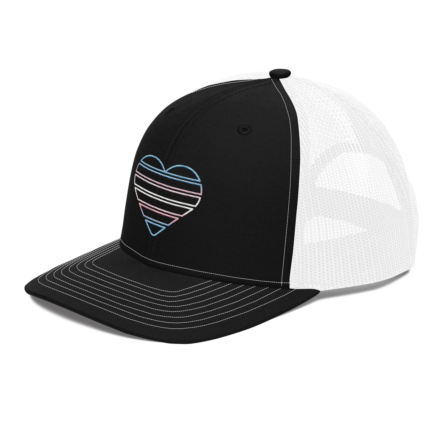 Trans Heart Trucker Hat