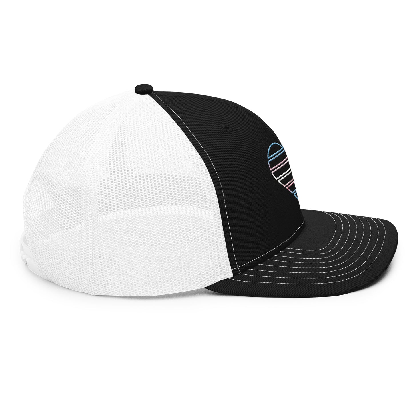 Trans Heart Trucker Hat