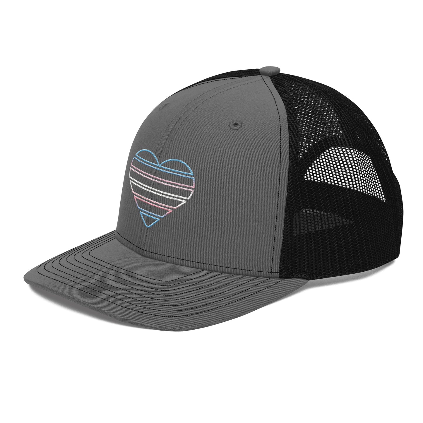 Trans Heart Trucker Hat