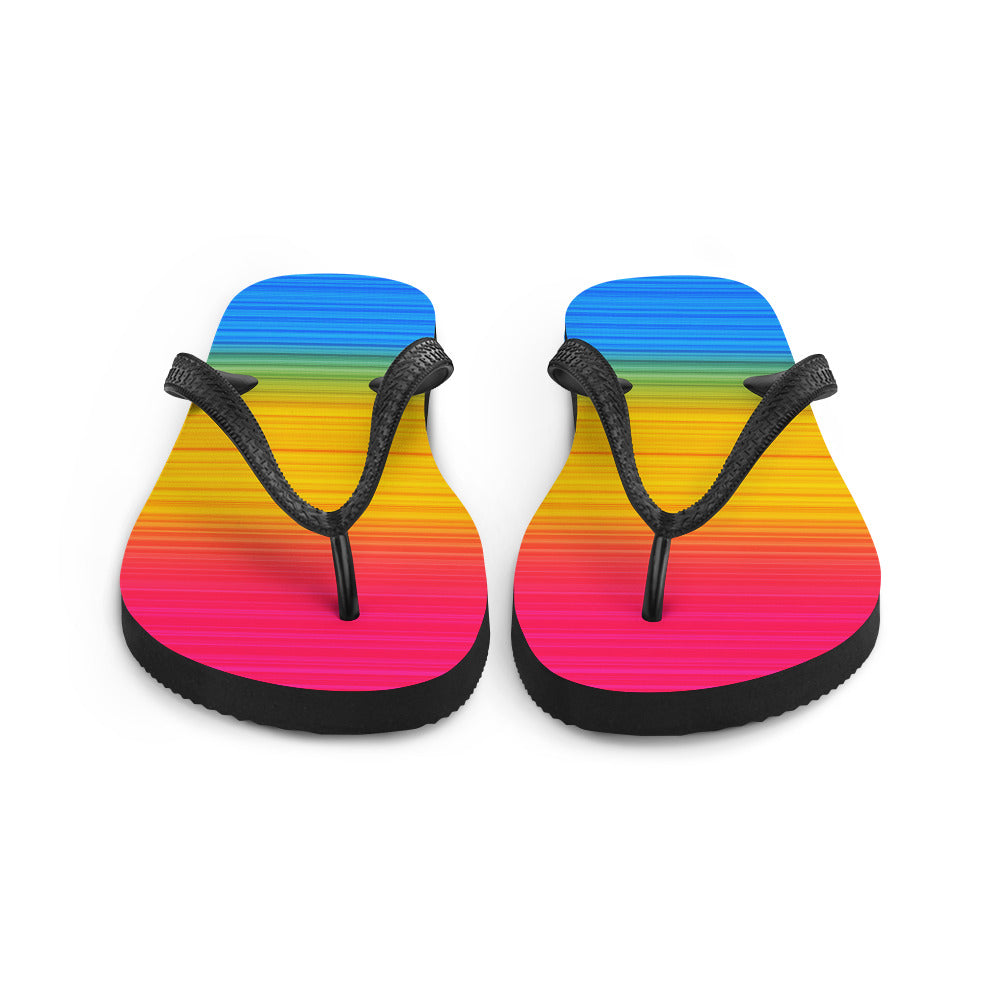 Pan Gradient Flip Flops - The Inclusive Collective