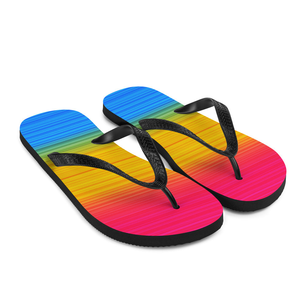 Pan Gradient Flip Flops - The Inclusive Collective